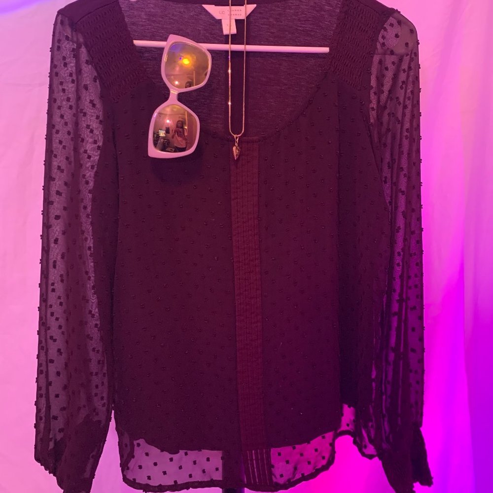 Lauren Conrad | XS | Plum | Blouse